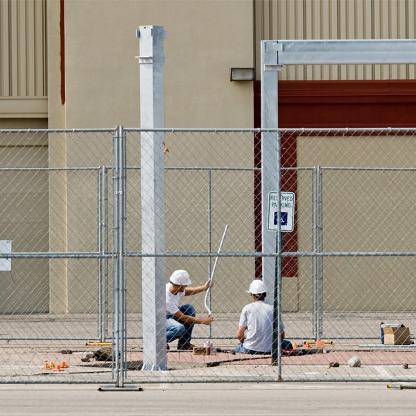 how long can i rent the temporary fence for my building site or event in Hopewell OH